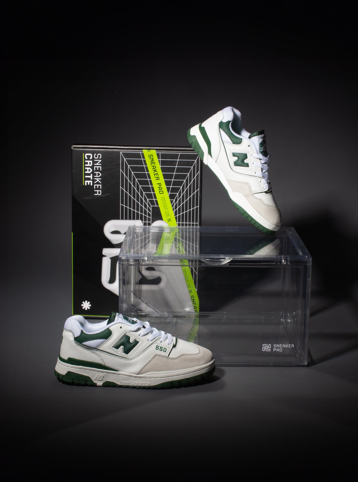 Sneaker Crate : Clear